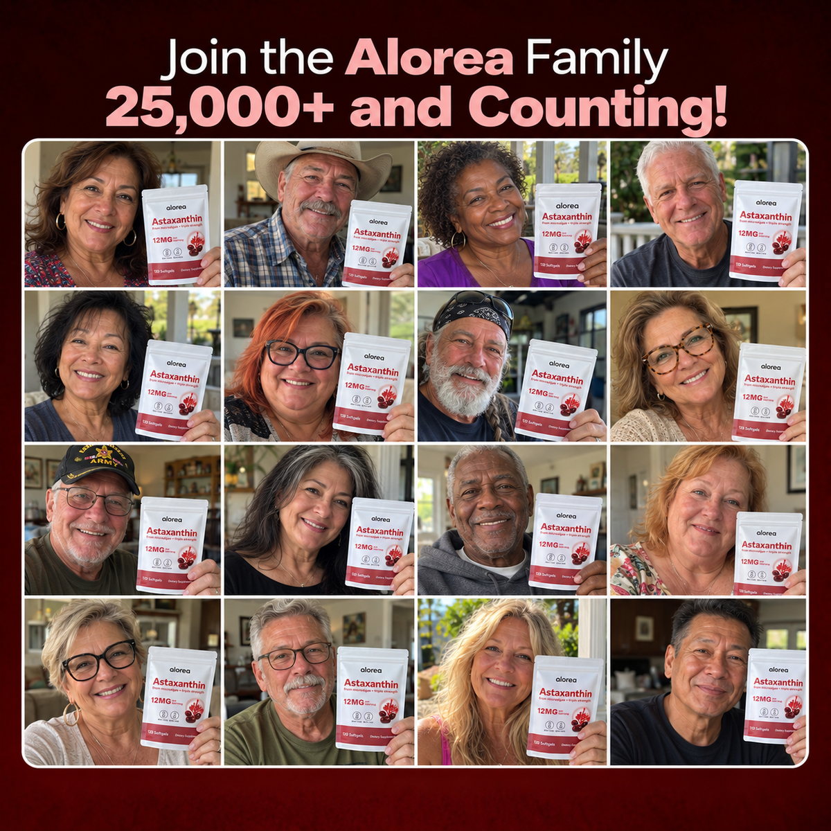 Alorea | Astaxanthin 12mg Aging Odor