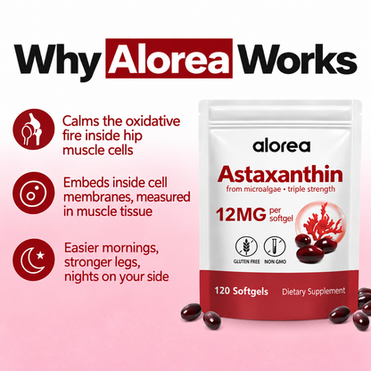 Alorea | Astaxanthin 12mg Hip Health