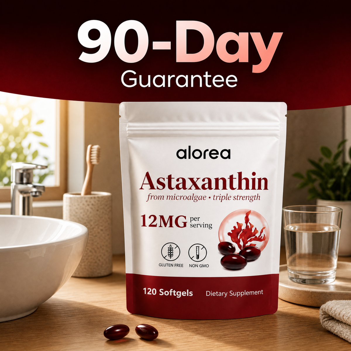 Alorea Astaxanthin 12mg Gum Health