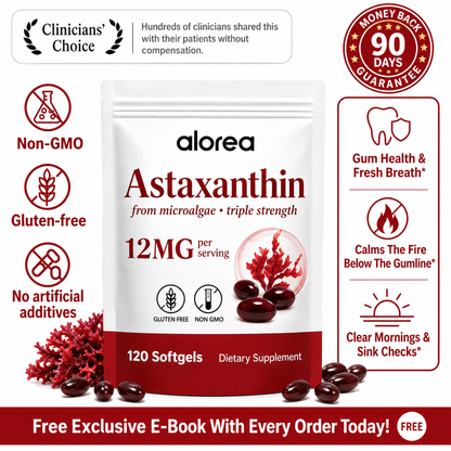 Alorea Astaxanthin 12mg Gum Health