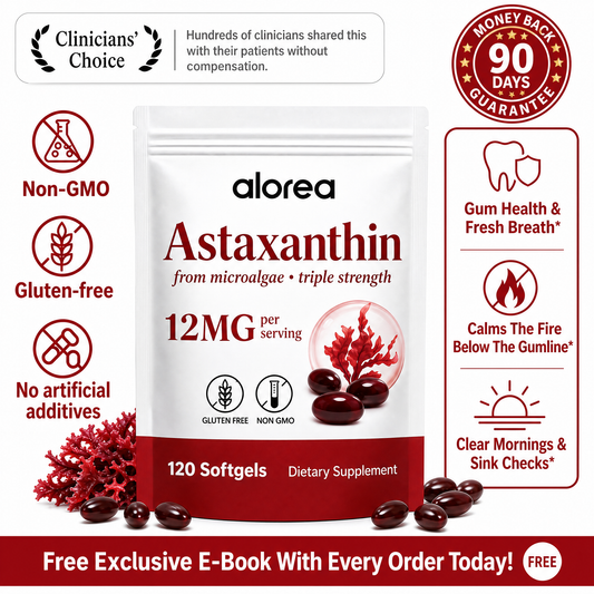 Alorea Astaxanthin 12mg Gum Health