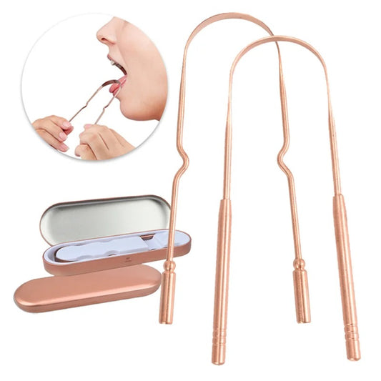 Copper Tongue Scraper