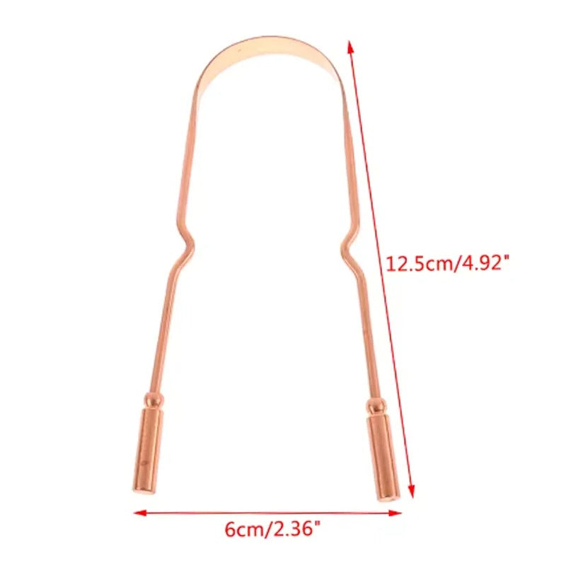 Copper Tongue Scraper