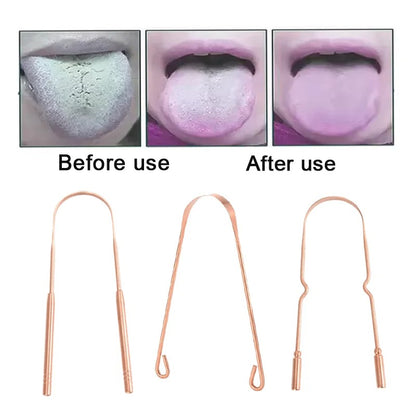 Copper Tongue Scraper
